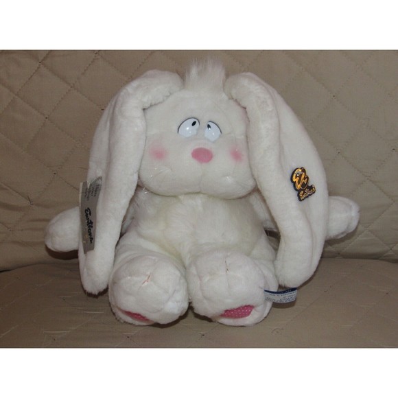 Mattel | Toys | 985 Mattel Emotions 14 Plush Bunny Rabbit White Pink ...